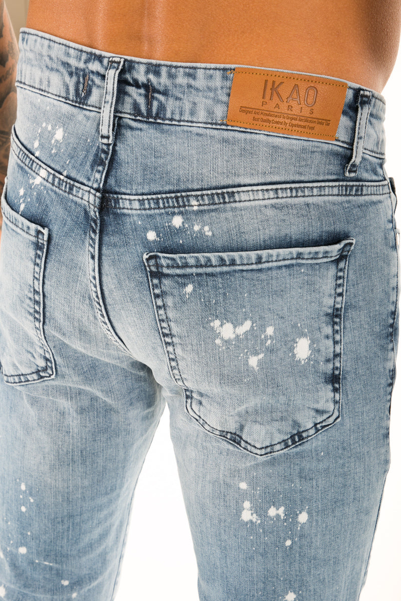 Traveler Flared Jeans Met Donkerblauwe Sluiting Voor Heren - Bagico