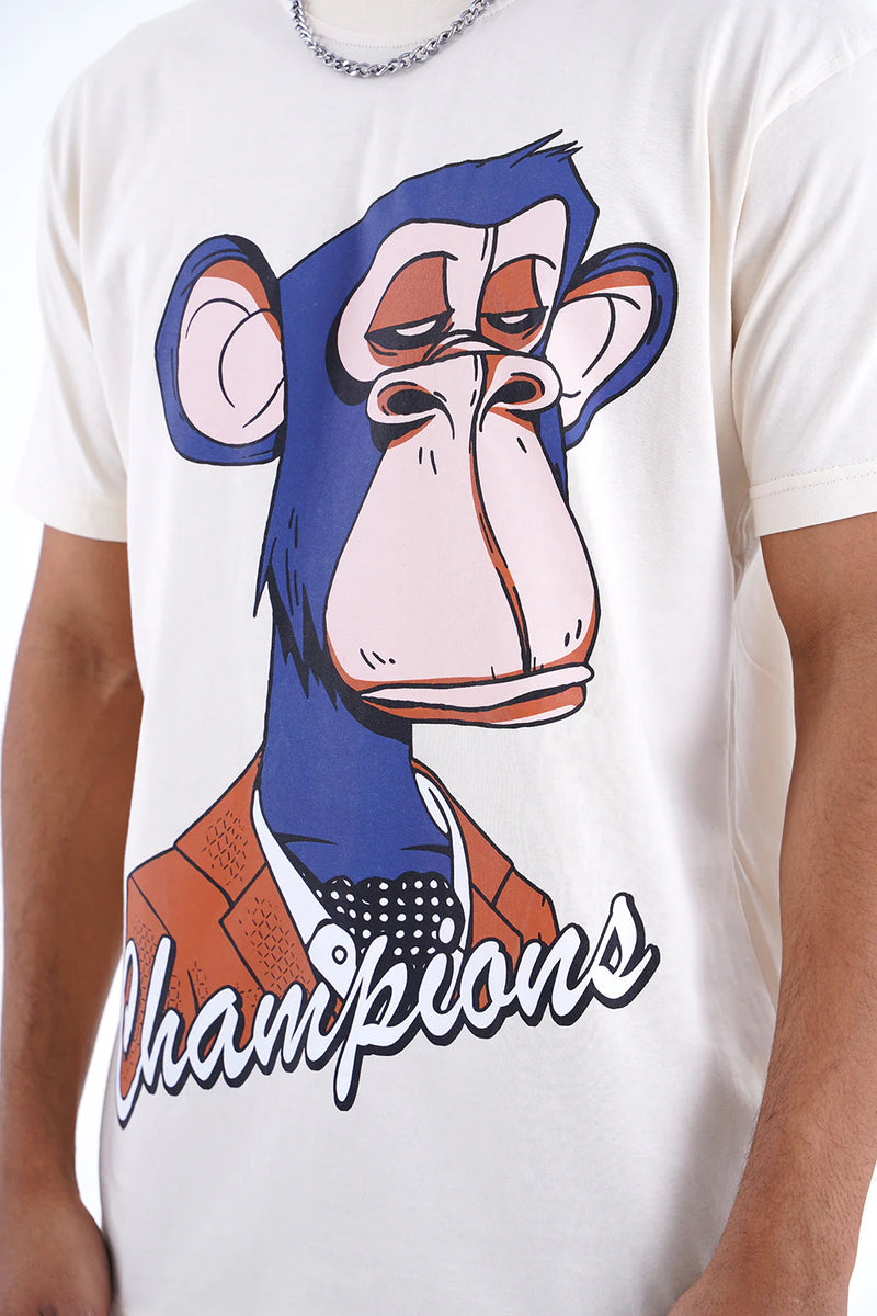 THE CHAMPIONS T SHIRT - LOOSE FIT & OVERSIZED