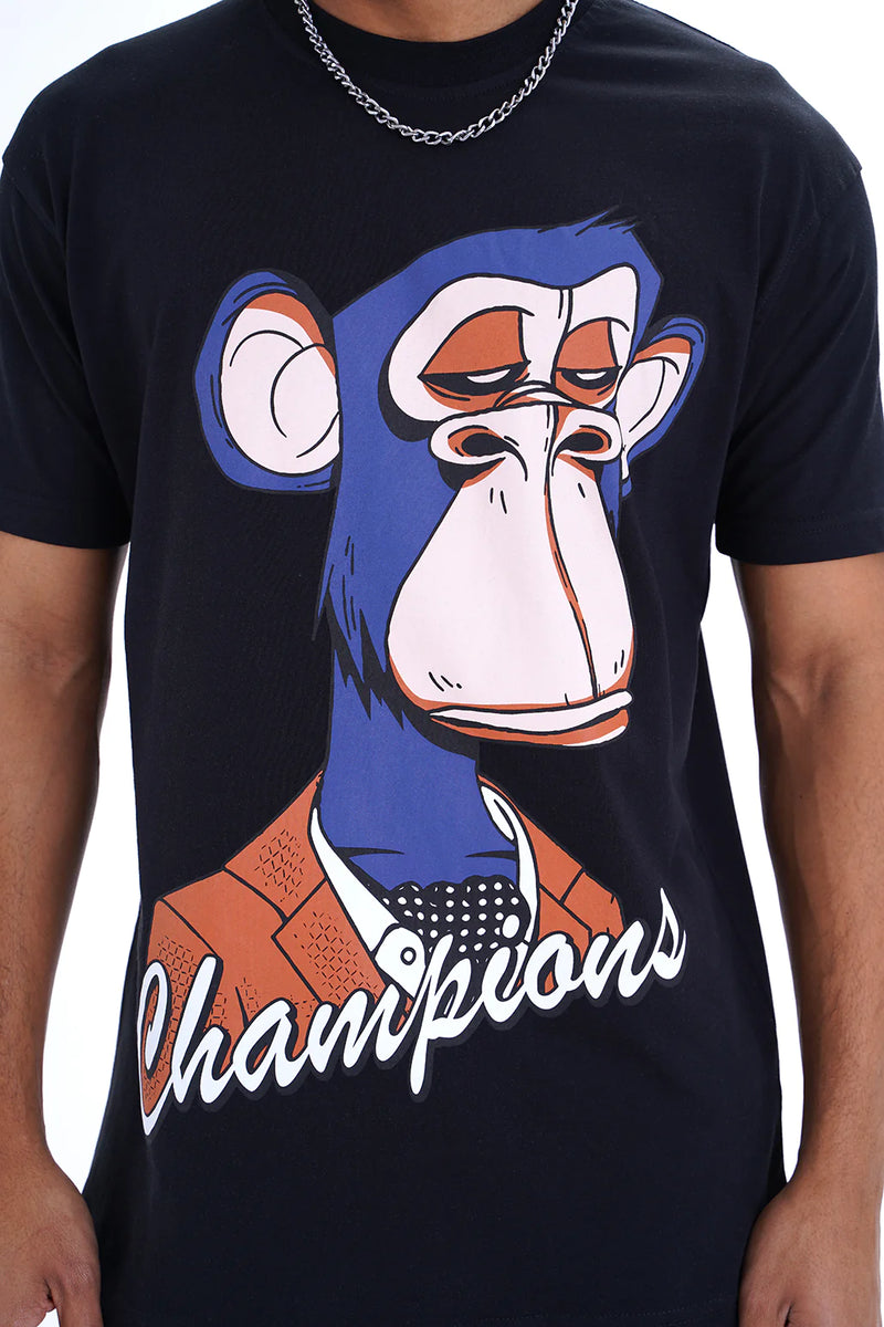 THE CHAMPIONS T SHIRT - LOOSE FIT & OVERSIZED