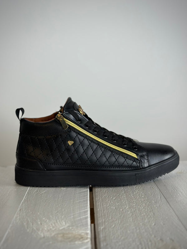 ‘Golden Zipper' Hoge Sneakers voor Heren & Rits