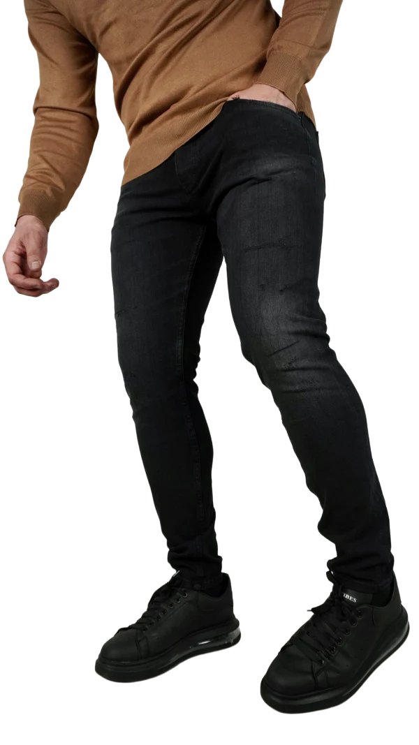 DutchVibes Plus Size Slim Fit Stretch Jeans Voor Heren - Novasta