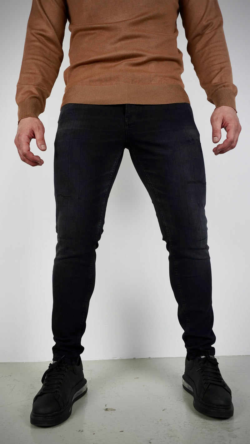 DutchVibes Plus Size Slim Fit Stretch Jeans Voor Heren - Novasta