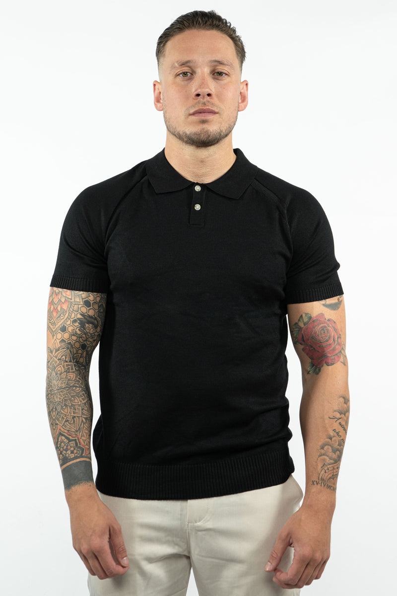 THE AURIER POLO - SUPER STRETCH MET KNOOPSLUITING (8748360958290)