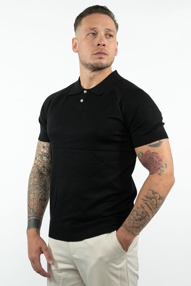 THE AURIER POLO - SUPER STRETCH MET KNOOPSLUITING (8748360958290)