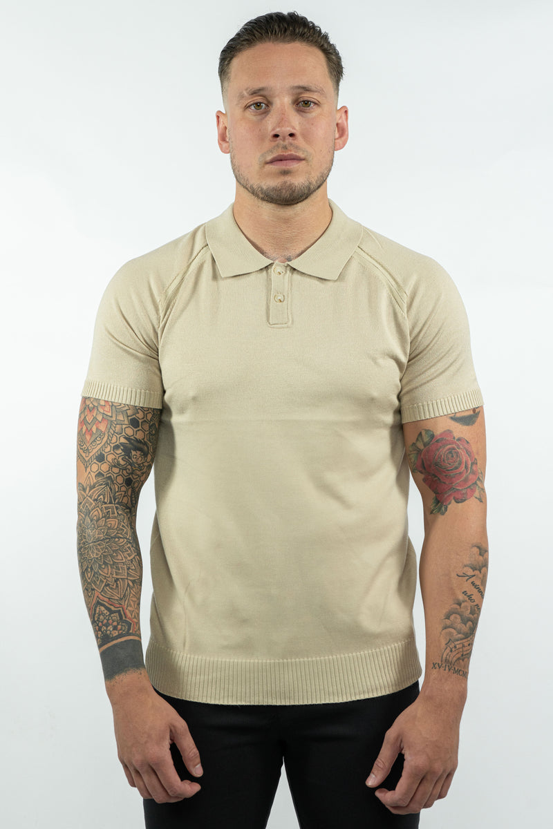 THE AURIER POLO - SUPER STRETCH MET KNOOPSLUITING (8748360958290)