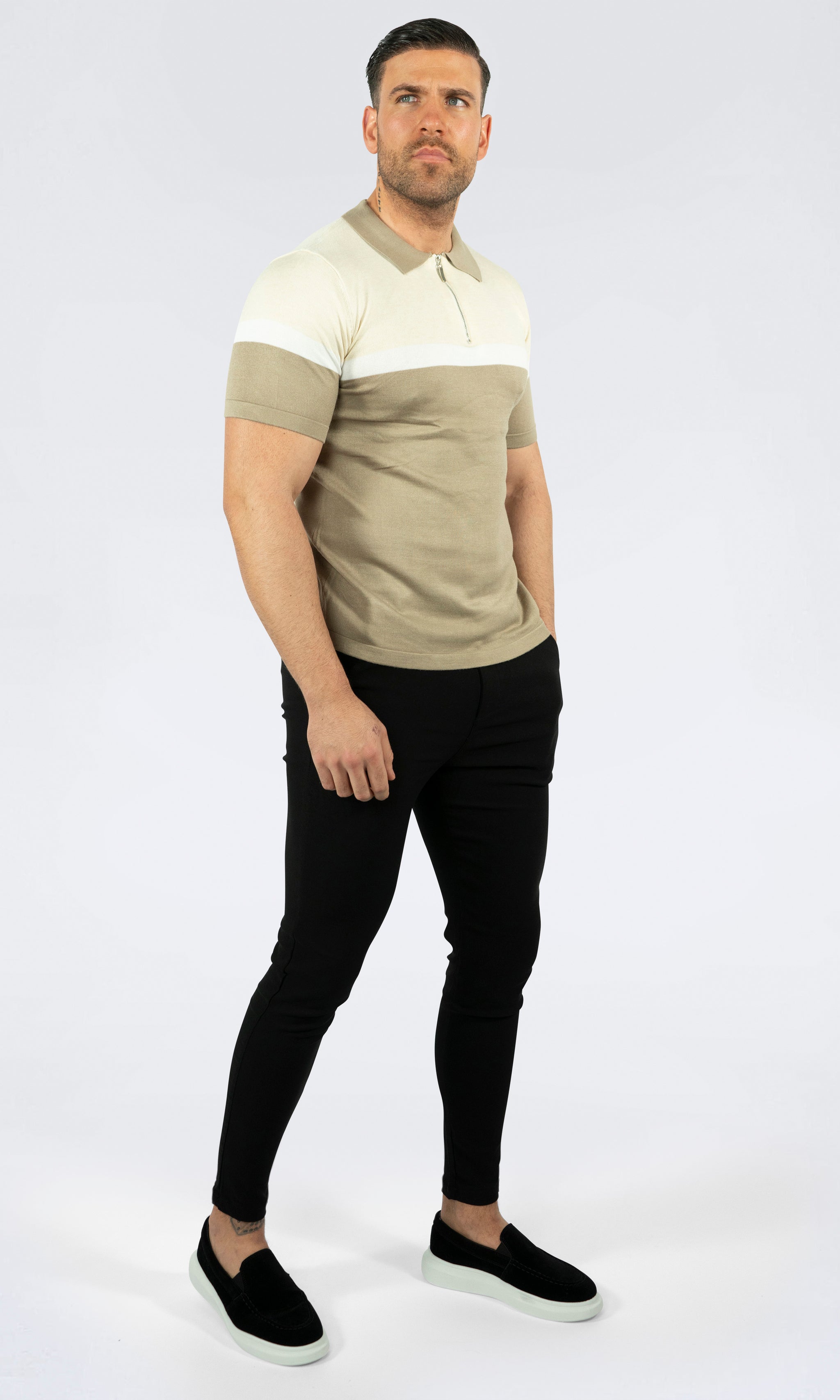 THE MARRAKECH POLO - MET RITS SLUITING EN STRETCH (8885443559762)