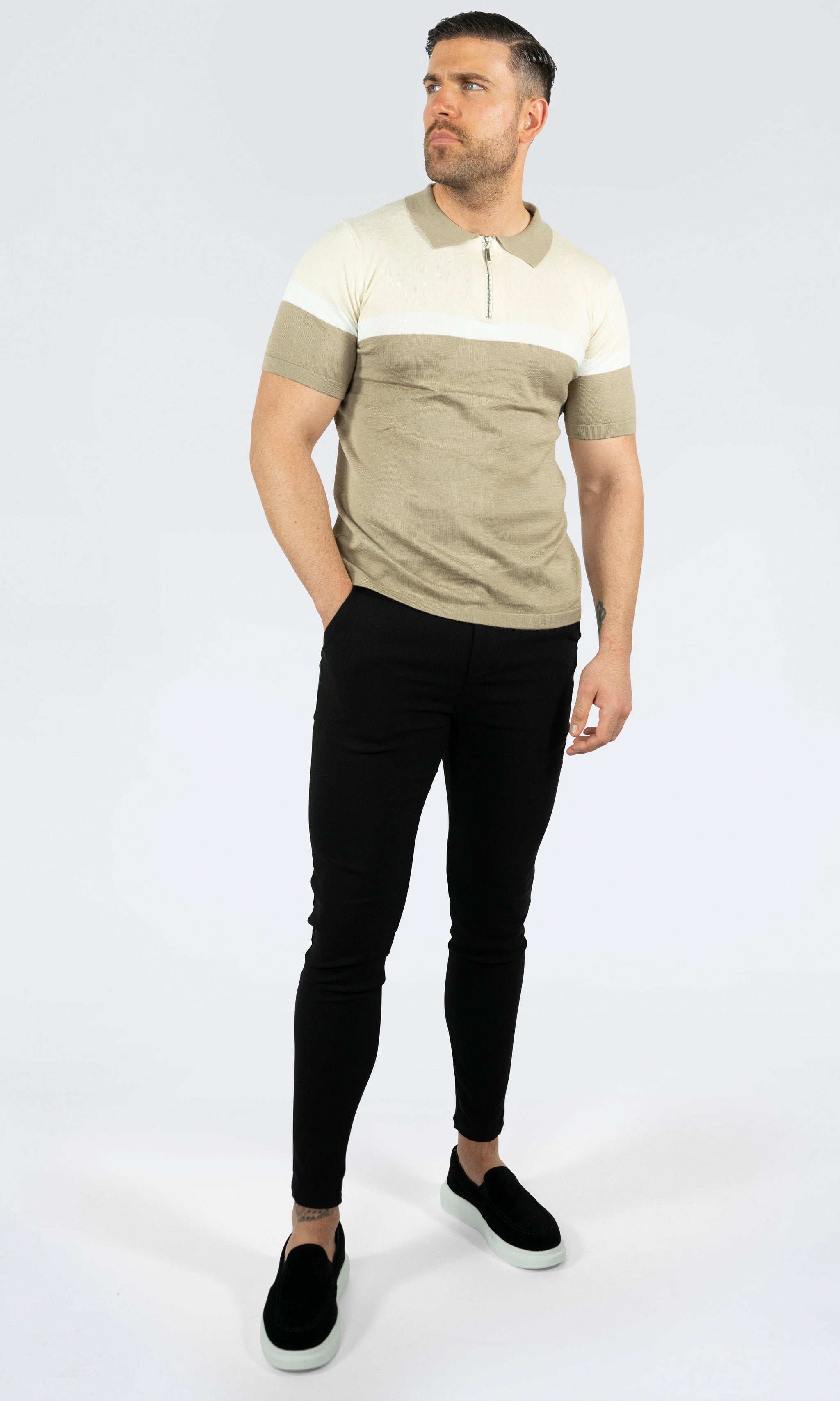 THE MARRAKECH POLO - MET RITS SLUITING EN STRETCH (8885443559762)