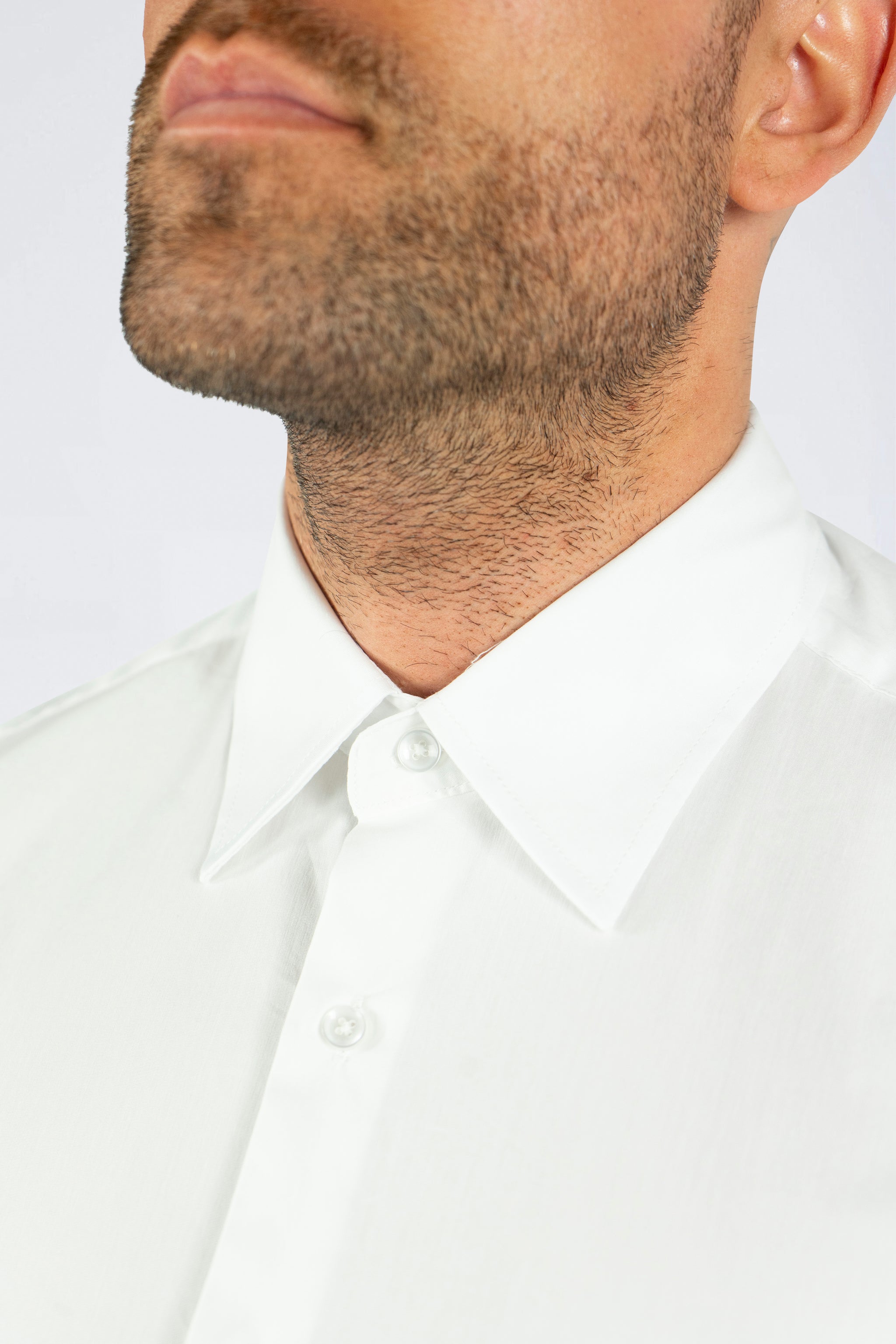 THE IBIZA OVERHEMD - SLIM FIT BLOUSE MET KORTE MOUWEN (8343378166098)