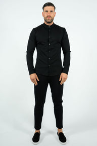 THE AZVA COMBI SET - RONDE KRAAG & STRETCH PANTALON (6879500959827)