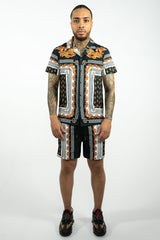 THE MEDELLIN ZOMERSET - EXCLUSIEVE DESIGN OVERHEMD EN KORTE BROEK (8932333781330)