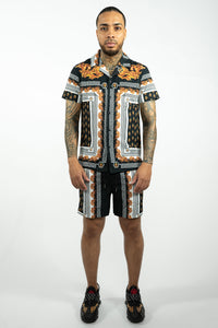 THE MEDELLIN ZOMERSET - EXCLUSIEVE DESIGN OVERHEMD EN KORTE BROEK (8932333781330)