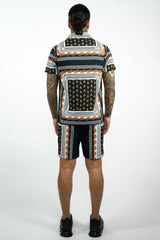 THE MEDELLIN ZOMERSET - EXCLUSIEVE DESIGN OVERHEMD EN KORTE BROEK (8932333781330)