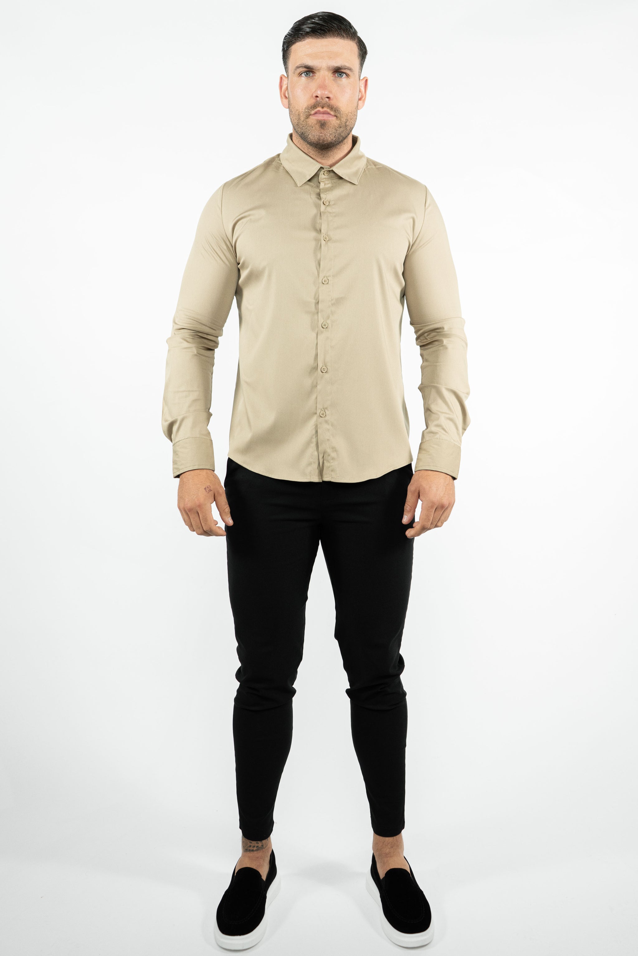 THE VERONA OVERHEMD - SUPER STRETCH (8928116179282)