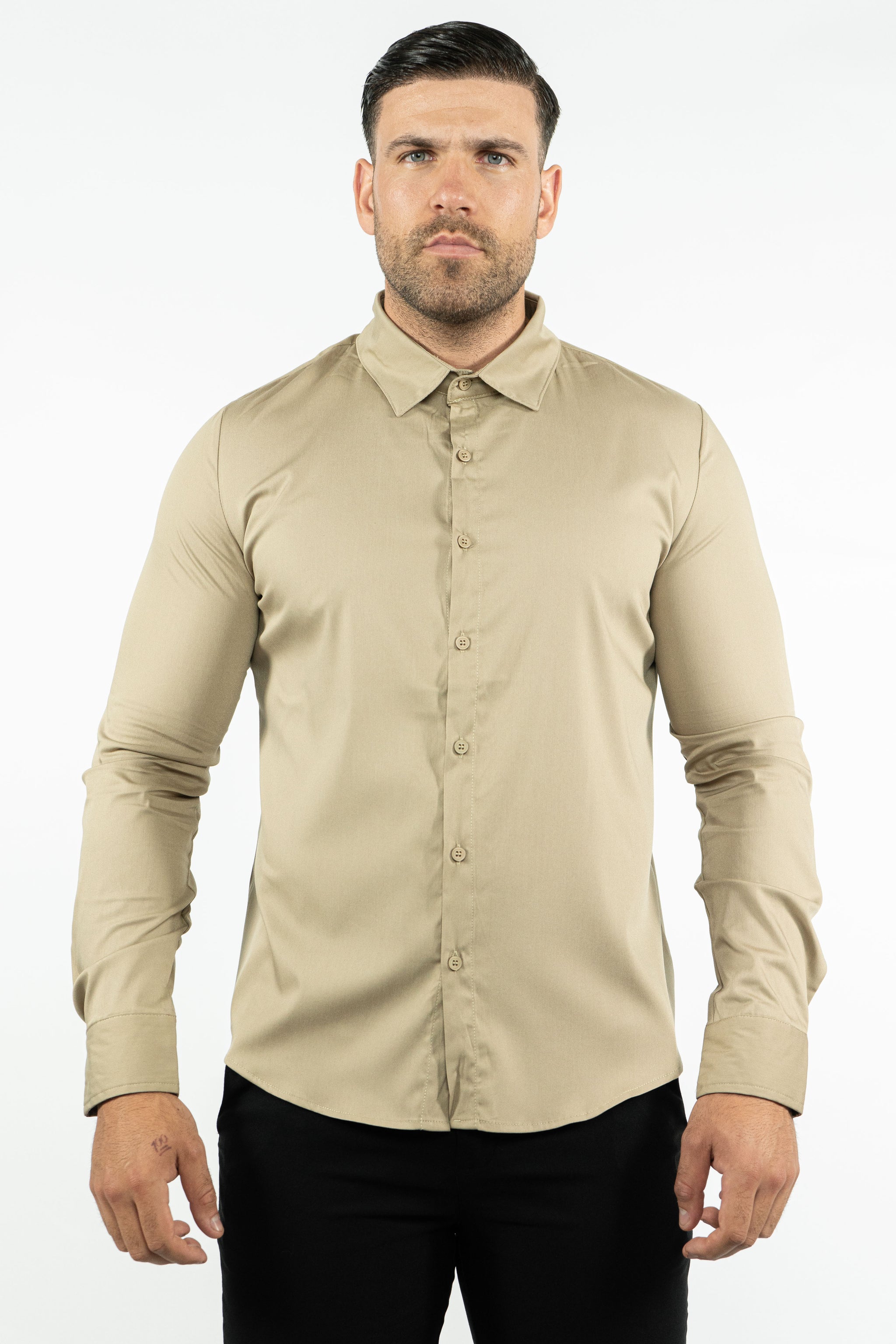 THE VERONA OVERHEMD - SUPER STRETCH (8928116179282)