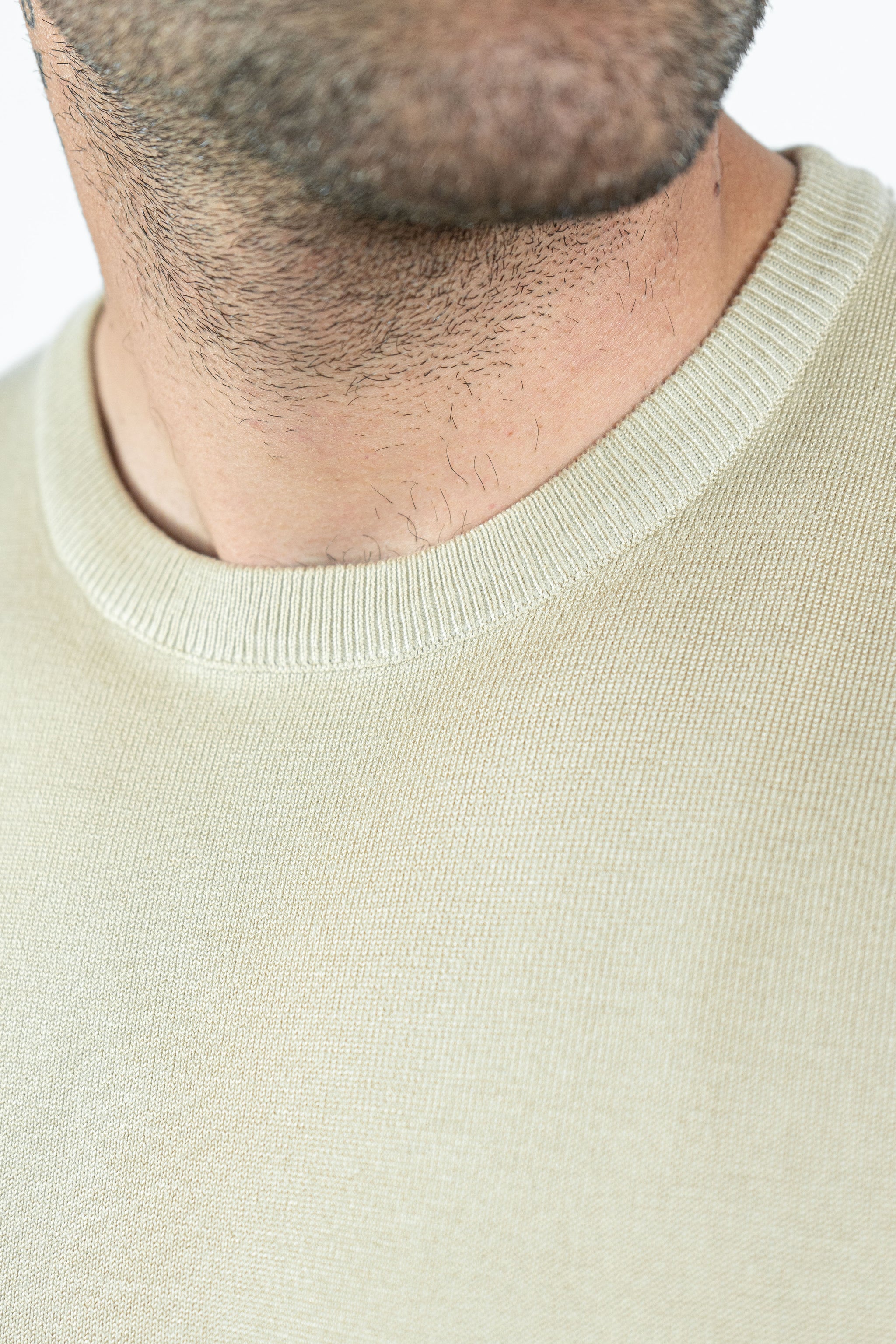 THE LUCA - KNITTED SLIM FIT T SHIRT (8722933612882)