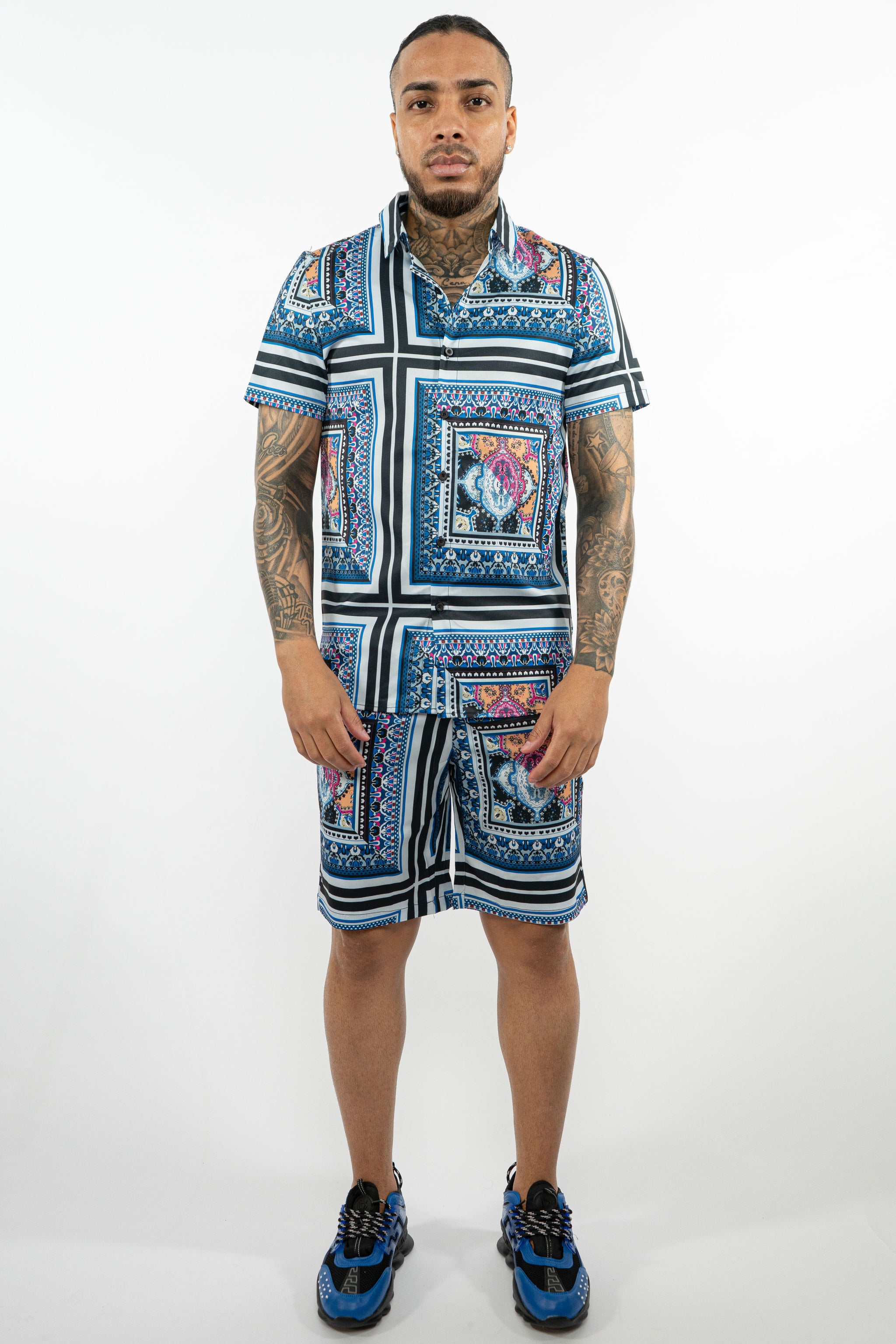 THE EDEN ZOMERSET - MARMEREN DESIGN COMBISET - BLAUW (8953593987410)