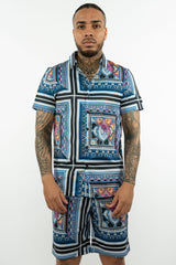 THE EDEN ZOMERSET - MARMEREN DESIGN COMBISET - BLAUW (8953593987410)