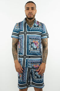 THE EDEN ZOMERSET - MARMEREN DESIGN COMBISET - BLAUW (8953593987410)