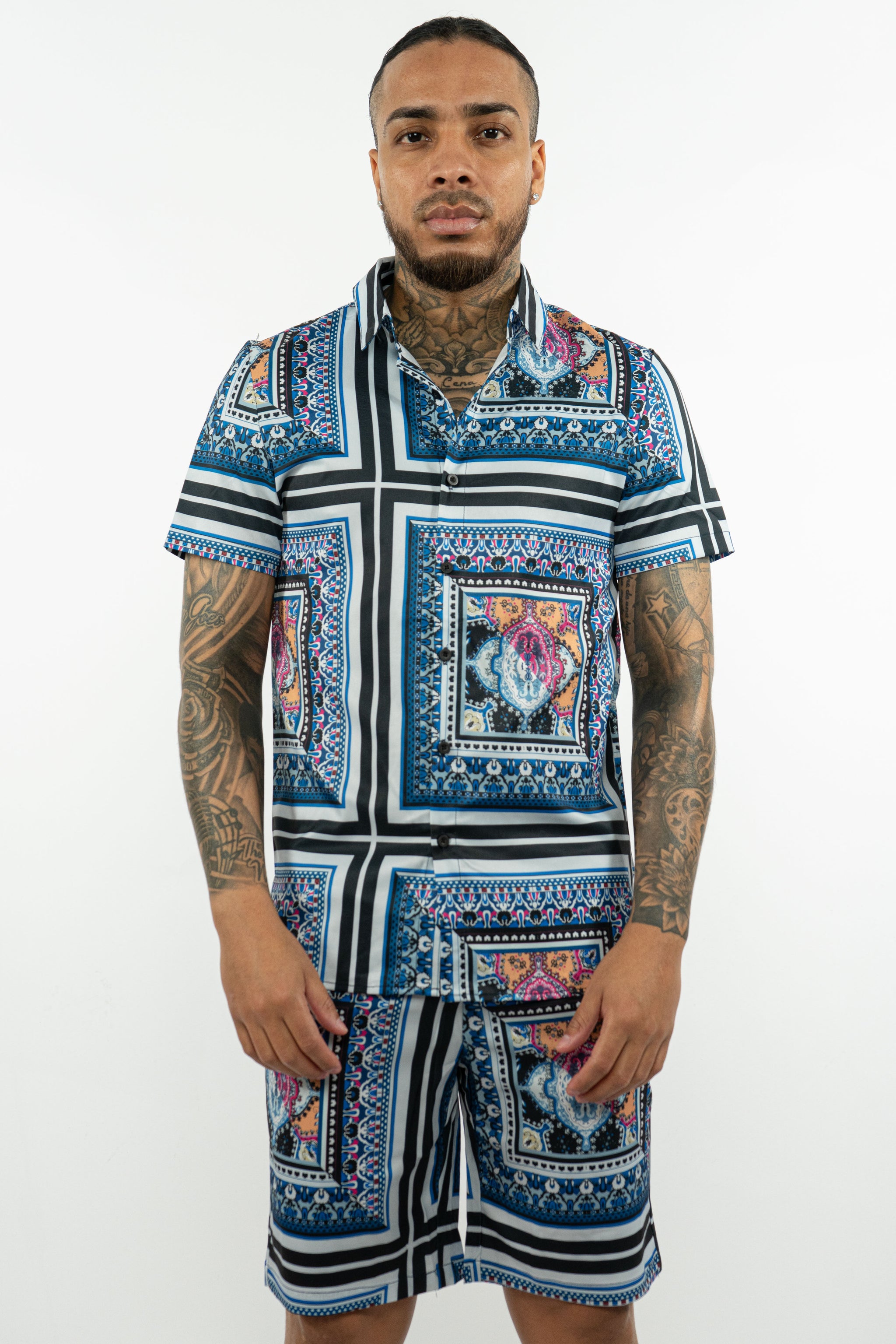 THE EDEN ZOMERSET - MARMEREN DESIGN COMBISET - BLAUW (8953593987410)