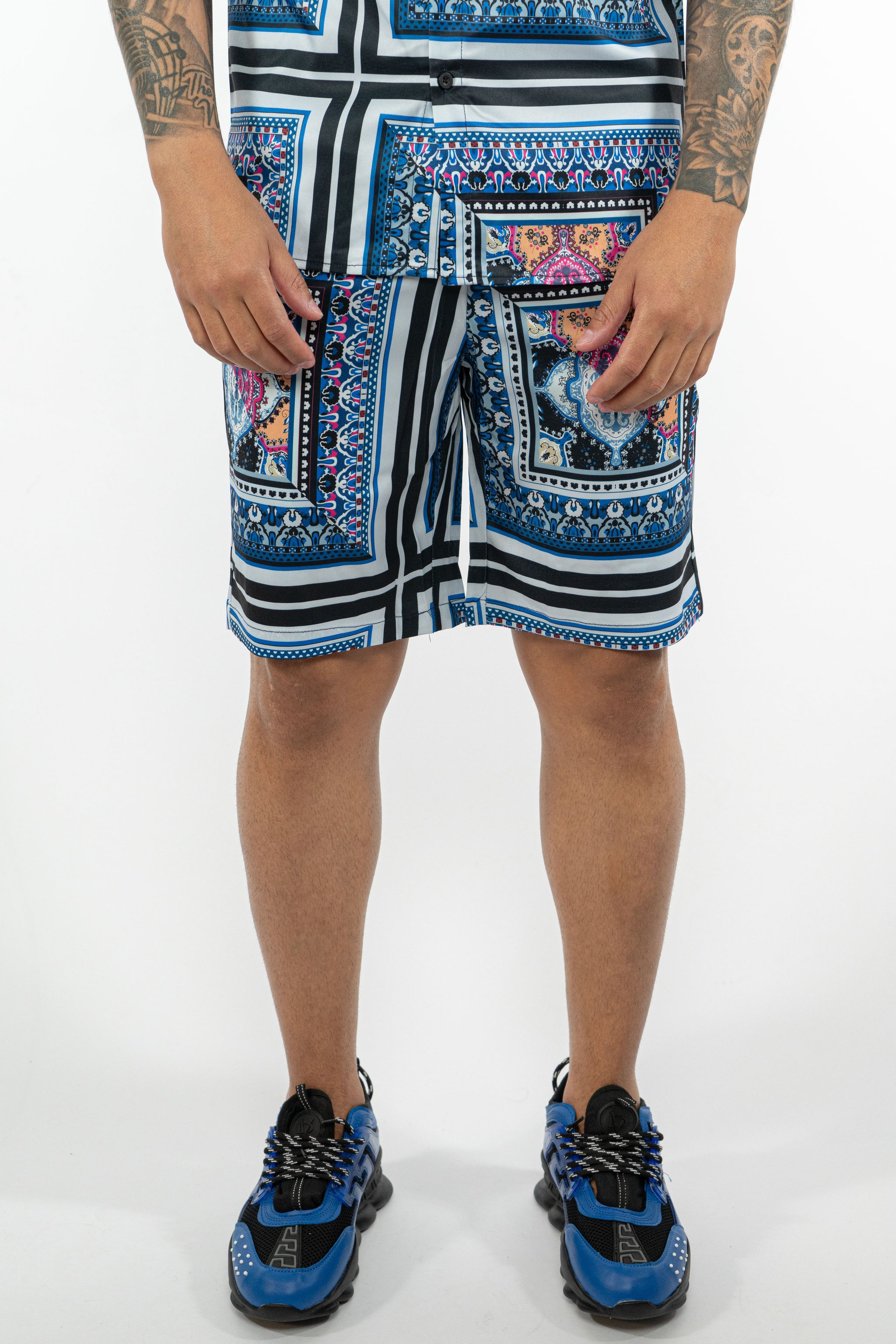 THE EDEN ZOMERSET - MARMEREN DESIGN COMBISET - BLAUW (8953593987410)