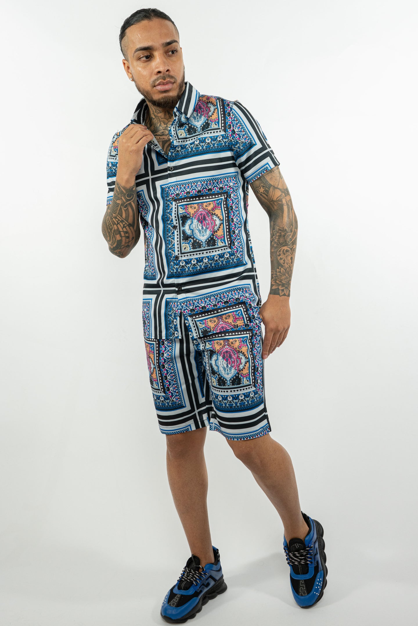 THE EDEN ZOMERSET - MARMEREN DESIGN COMBISET - BLAUW (8953593987410)