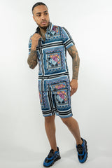 THE EDEN ZOMERSET - MARMEREN DESIGN COMBISET - BLAUW (8953593987410)