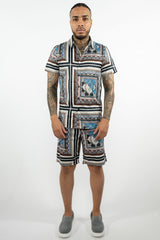 THE EDEN ZOMERSET - MARMEREN DESIGN COMBISET - ZWART (8953601917266)