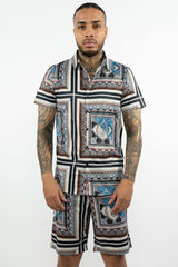 THE EDEN ZOMERSET - MARMEREN DESIGN COMBISET - ZWART (8953601917266)