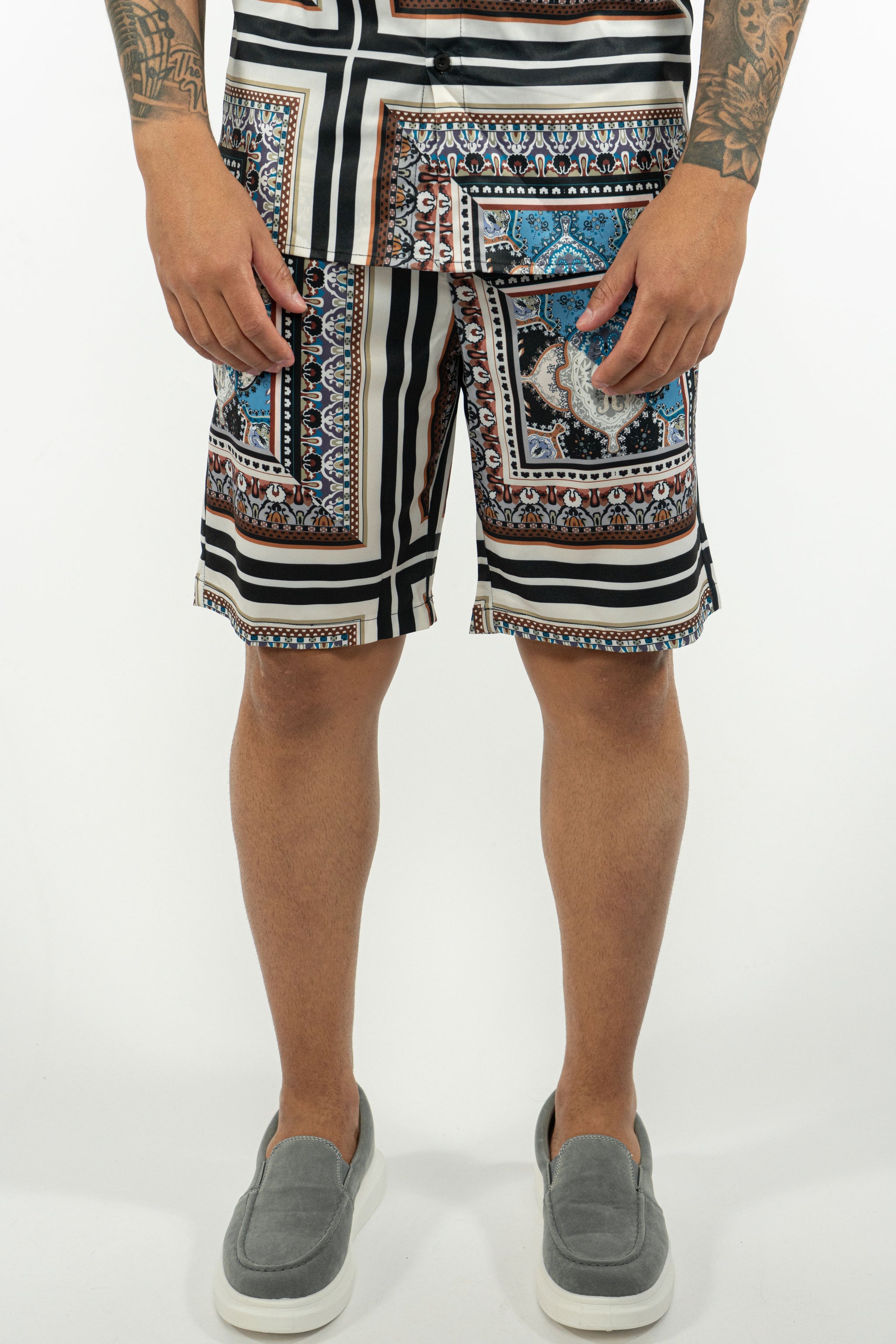 THE EDEN ZOMERSET - MARMEREN DESIGN COMBISET - ZWART (8953601917266)