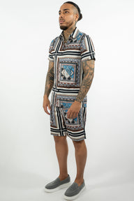 THE EDEN ZOMERSET - MARMEREN DESIGN COMBISET - ZWART (8953601917266)