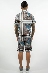 THE EDEN ZOMERSET - MARMEREN DESIGN COMBISET - ZWART (8953601917266)