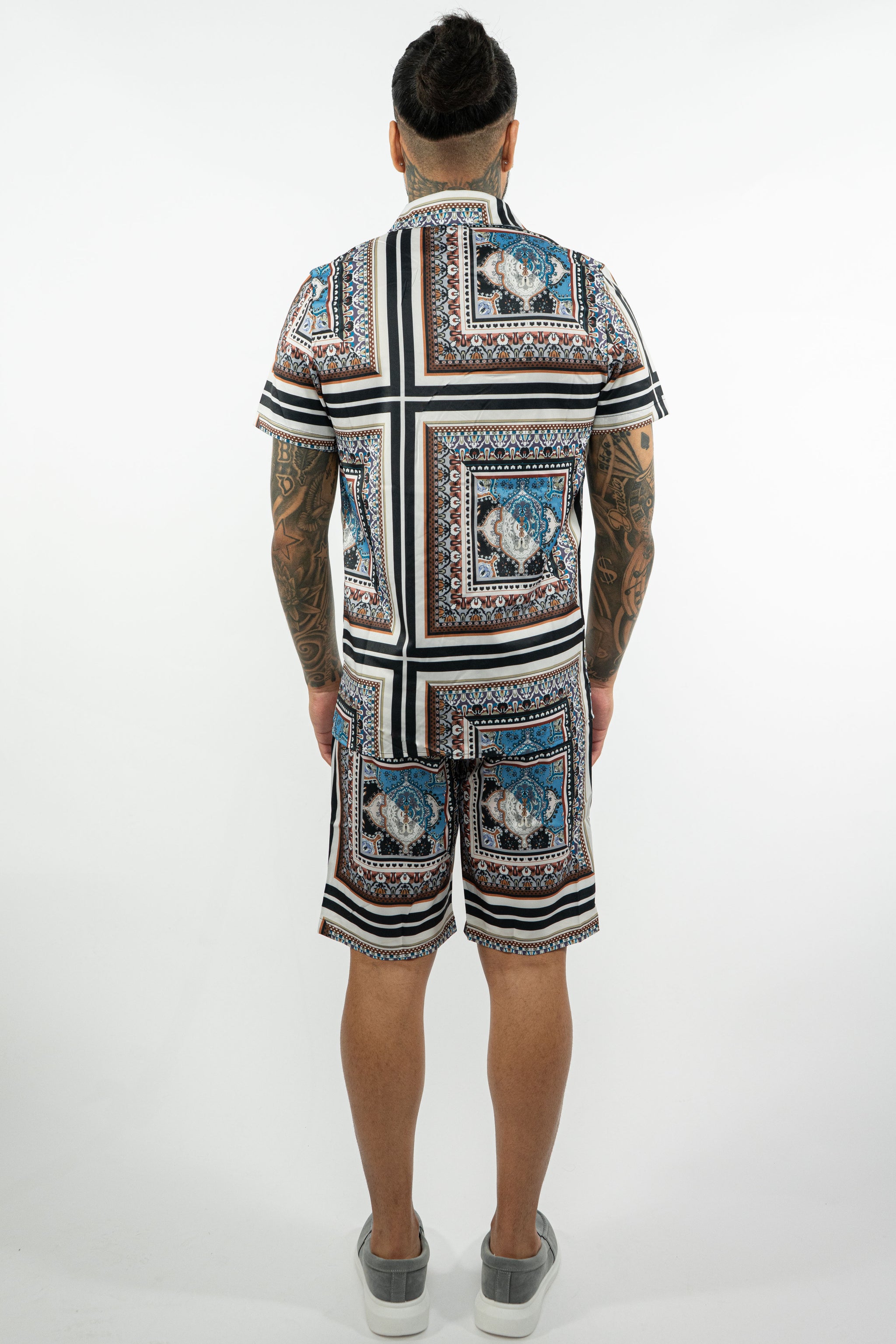 THE EDEN ZOMERSET - MARMEREN DESIGN COMBISET - ZWART (8953601917266)