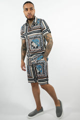 THE EDEN ZOMERSET - MARMEREN DESIGN COMBISET - ZWART (8953601917266)