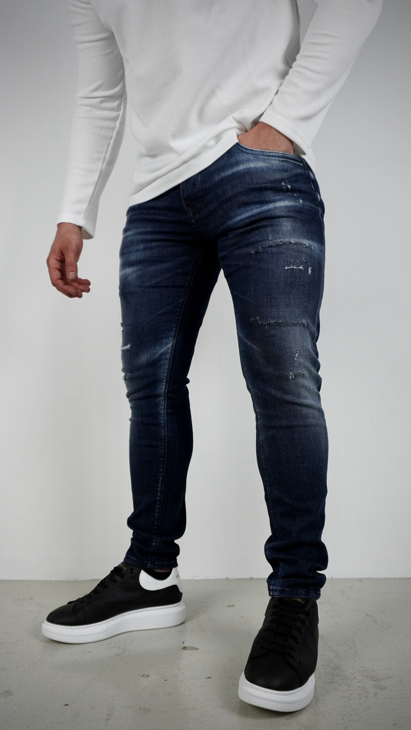 DutchVibes Plus Size Slim Fit Stretch Jeans Voor Heren - Nuvantis