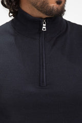 THE BARON ZIPPED TURTLENECK