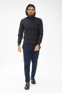 THE BARON ZIPPED TURTLENECK