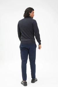 THE BARON ZIPPED TURTLENECK