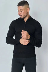 THE BARON ZIPPED TURTLENECK