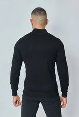 THE BARON ZIPPED TURTLENECK