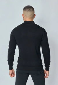 THE BARON ZIPPED TURTLENECK