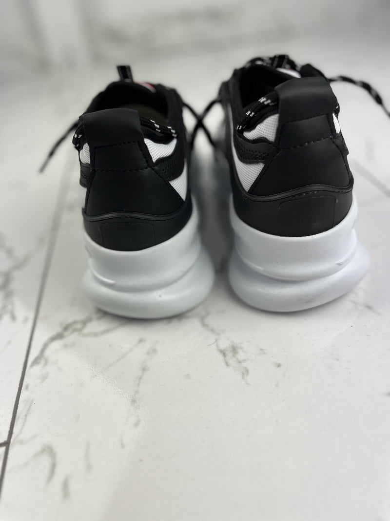'Dutchvibes Black&White' Sneakers voor Heren
