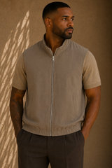THE LINNEN DUBBELZIJDIG GILET