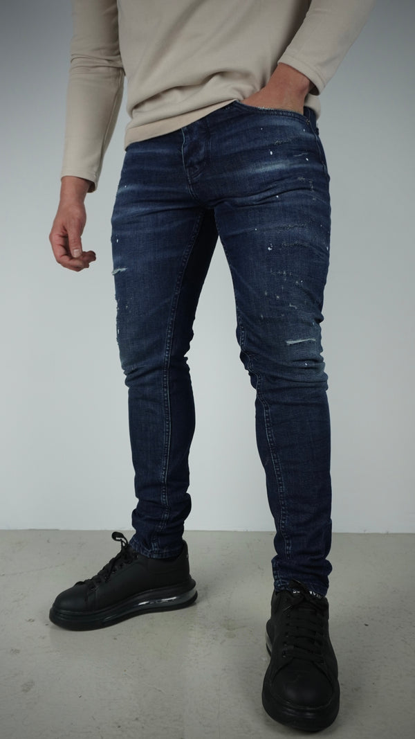 DutchVibes 'Akelius' Slim Fit Stretch Jeans Voor Heren