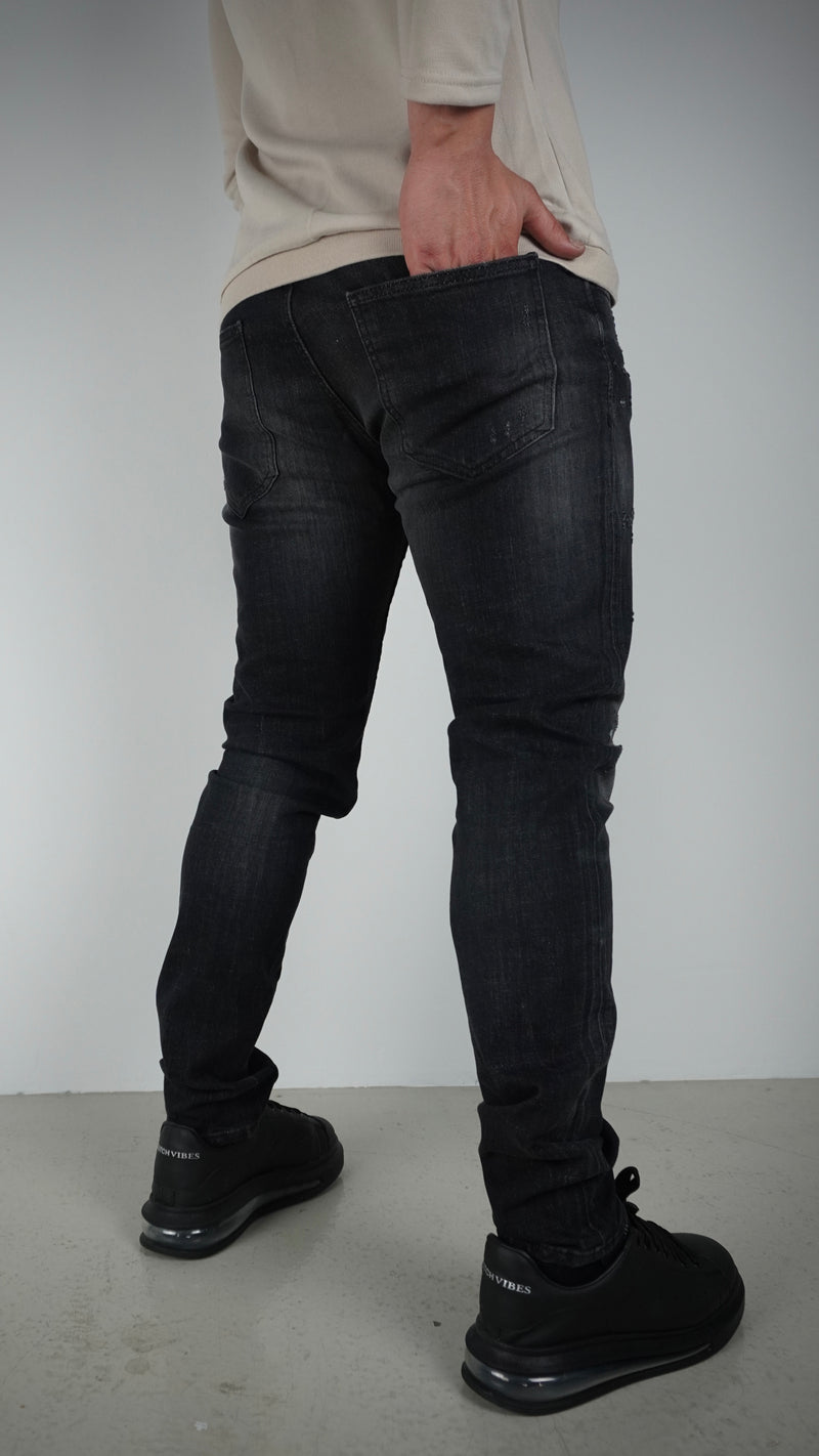 DutchVibes Plus Size Slim Fit Stretch Jeans Voor Heren - Celestia