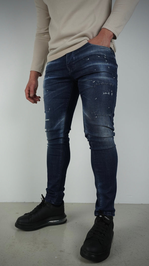 DutchVibes Big Size 'Luminara' Slim Fit Stretch Jeans Voor Heren