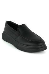 THE LEEDS LEREN INSTAPPERS - MET ZACHTE VOETKUSSEN EN HOGE ZOOL - Herenkleding Vibes Fashion (8688663036242)