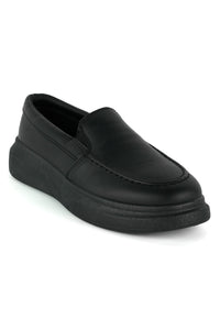 THE LEEDS LEREN INSTAPPERS - MET ZACHTE VOETKUSSEN EN HOGE ZOOL - Herenkleding Vibes Fashion (8688663036242)