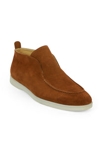THE ARONA INSTAPPERS - SUEDE MID MET ZACHTE VOETZOOL EN KUSSEN (6879555321939)