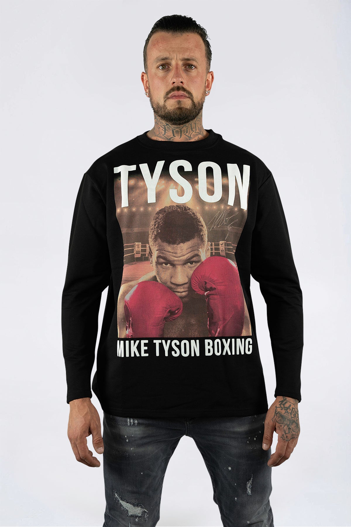 THE MIKE TYSON LONG SLEEVE T SHIRT