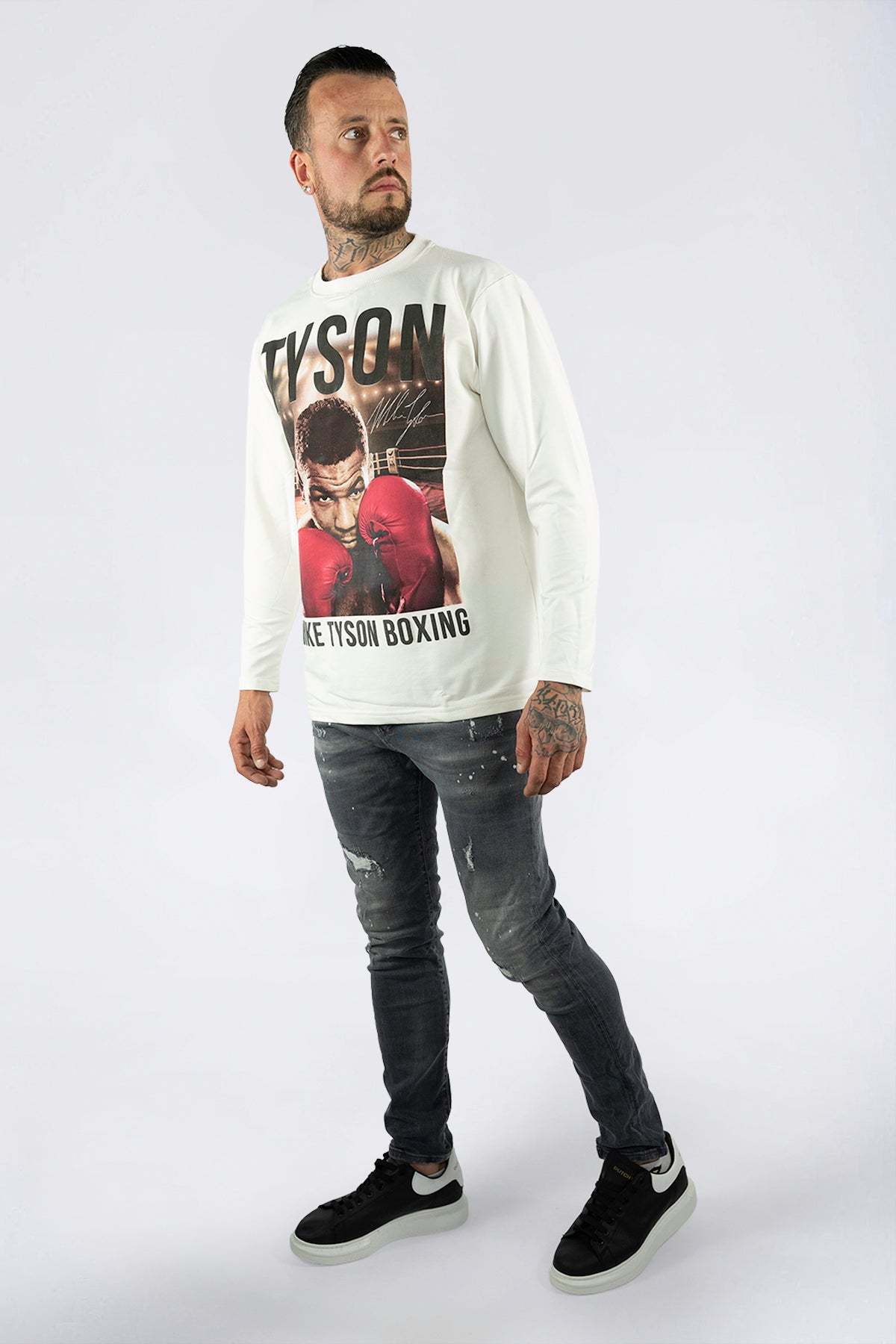 THE MIKE TYSON LONG SLEEVE T SHIRT